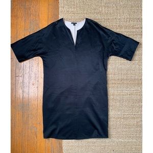 COS Black shirt dress